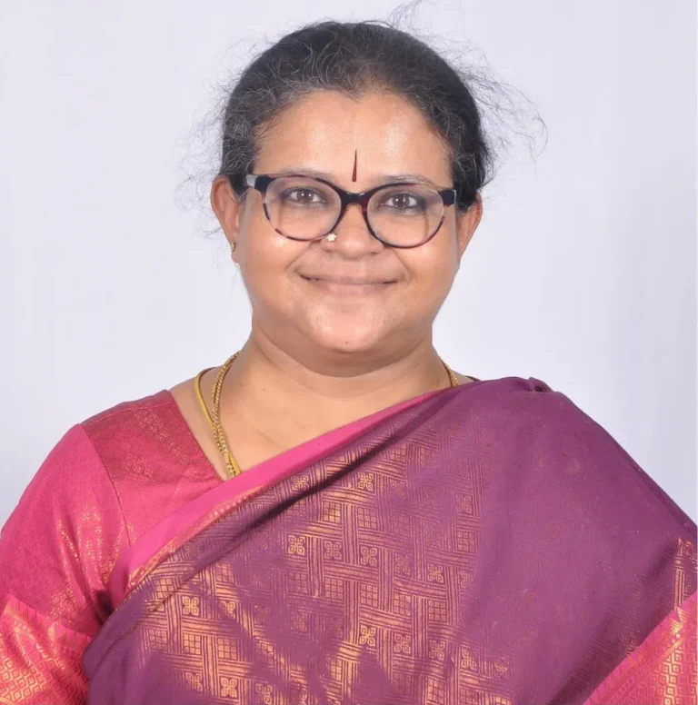 Ms. K. Akila, M.Sc., B.Ed., M.Phil., DELF B1(Diploma in French)