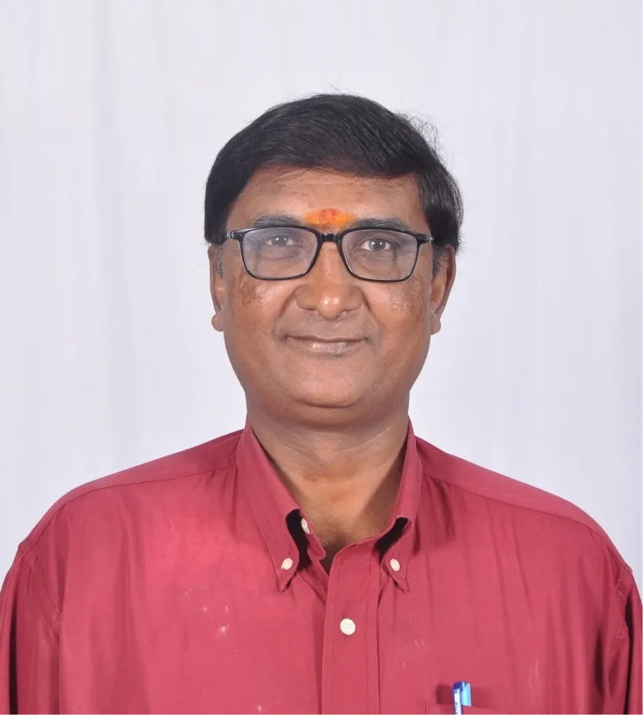 Mr. V. Suresh Kumar, M.Sc., B.Ed.